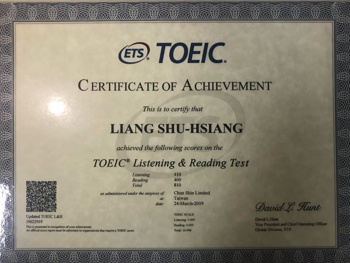 Buy TOEIC Certificate Without Examination