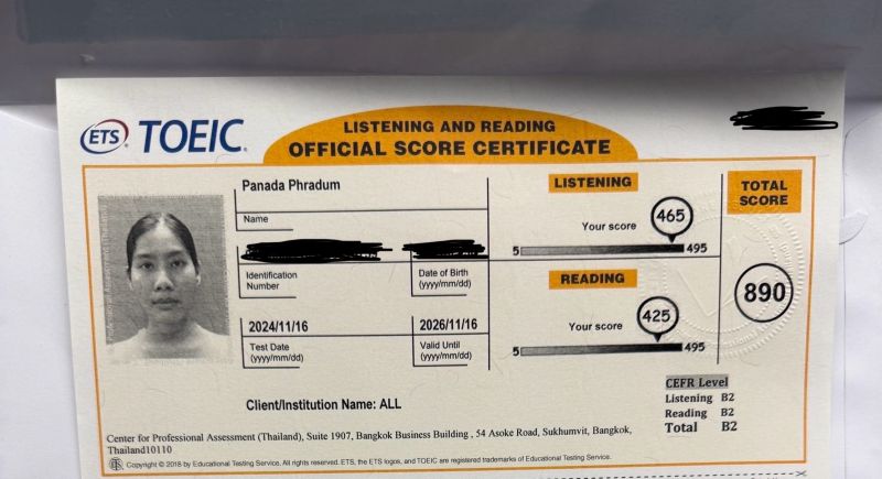 Most Easy ways to get a TOEIC certificate with no test