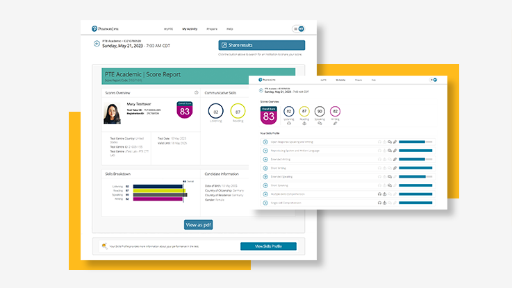 Obtain PTE English Certificate Online without test